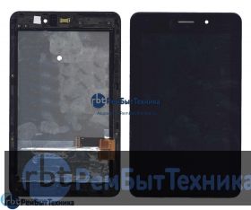 Модуль (Матрица, экран, дисплей + тачскрин)  Asus FonePad 7 ME371MG ME371 черный с черной рамкой