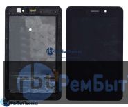 Модуль (Матрица, экран, дисплей + тачскрин)  Asus FonePad 7 ME371MG ME371 черный с черной рамкой