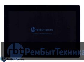 Модуль (Матрица, экран, дисплей + тачскрин)  Lenovo Tab 2 X30L черный с рамкой