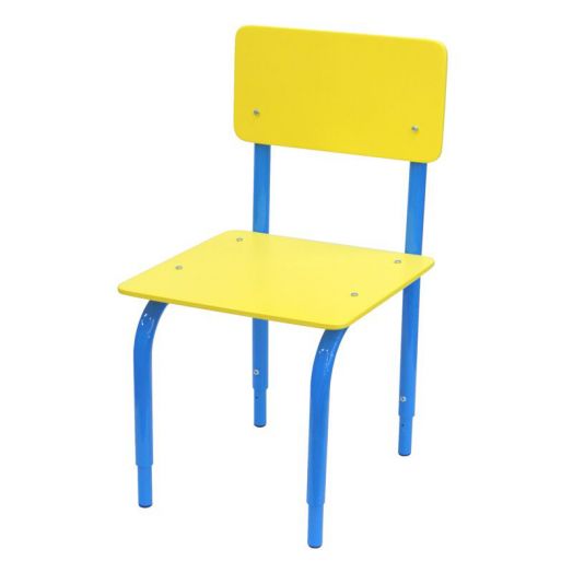 РК2/128 Стул детский на металлокаркасе регулируемый МДФ
