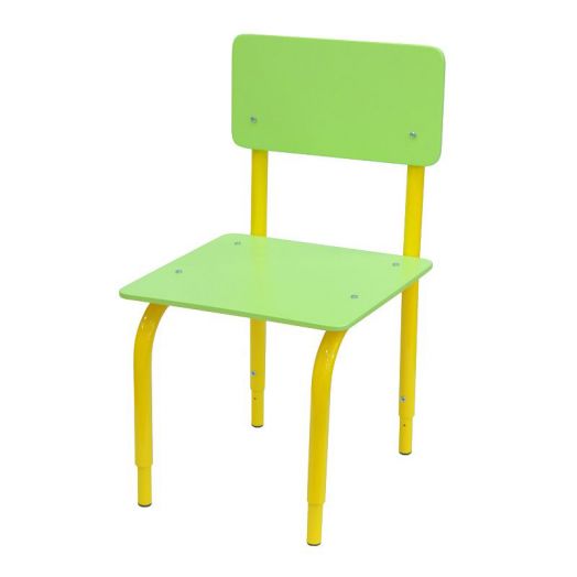 РК2/123 Стул детский на металлокаркасе регулируемый МДФ