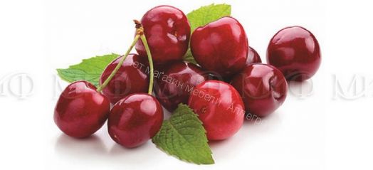 Кухня "Вишня" 1,6; 1,7; 1,8 м (Фотопечать)