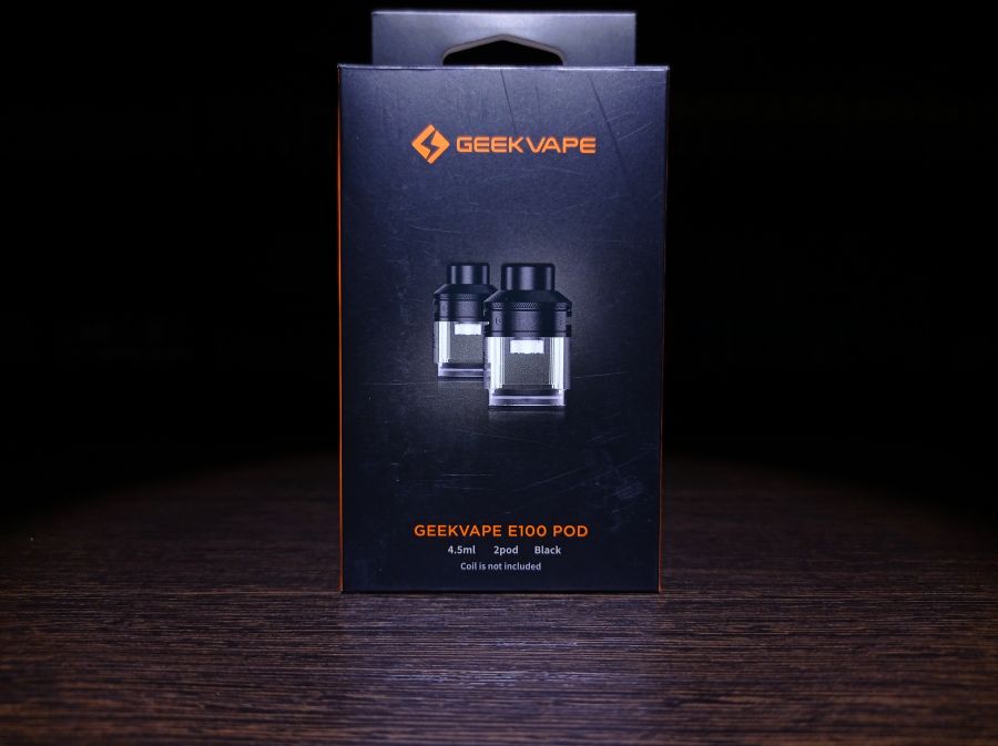 Картридж(без испарителя) GeekVape E100 Empty Pod 4.5 ml 1шт Black