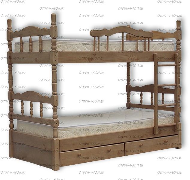 Кровать двухъярусная Лиана