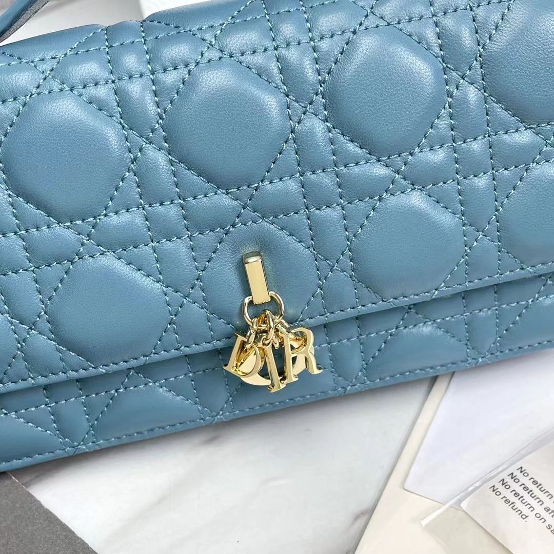 Lady Dior Phone Pouch 18,5x10x4 cm