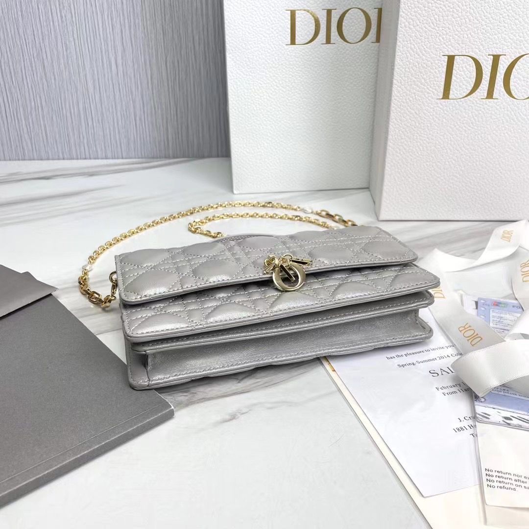 Lady Dior Phone Pouch 18,5x10x4 cm