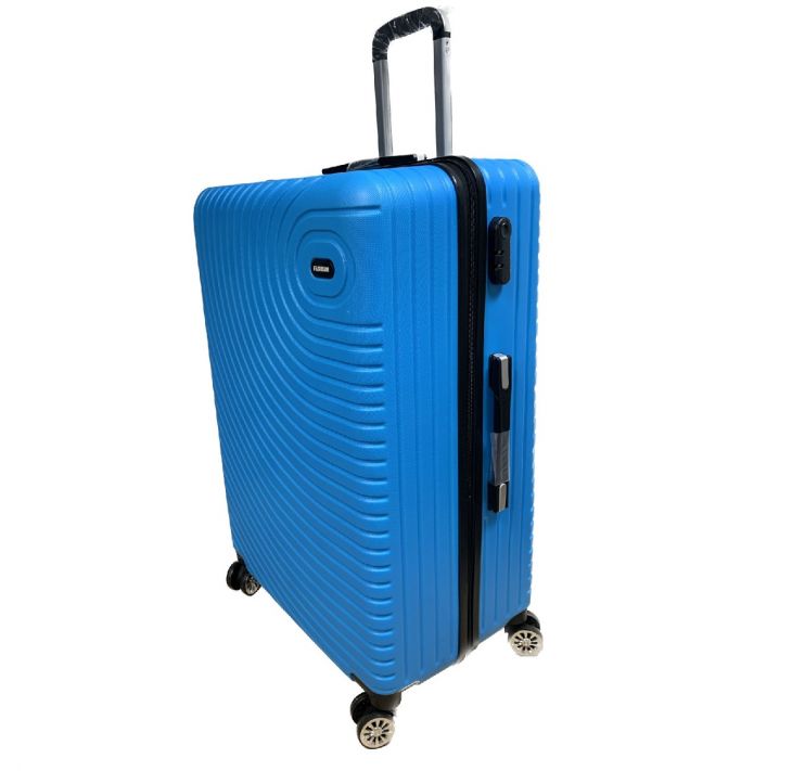 Чемодан Tango 64х25х44 р.M с замком голубой