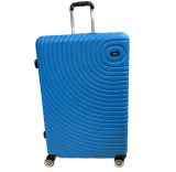 Чемодан Tango 75х30х50 р.L с замком голубой