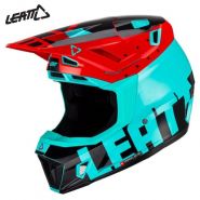 Мотошлем Leatt 7.5 Tricolor Fuel Кроссовый