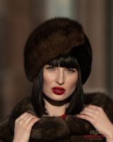 Шапка из соболя и норки в Москве