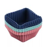 Формочки силиконовые Кексы 16 шт 7x3 см 891-068