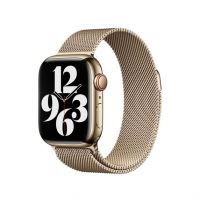 Ремешок Apple Watch Series 8 41mm Gold Milanese Loop