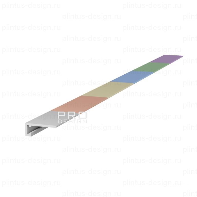 Pro Design Mini щелевой плинтус 7067 крашенный по RAL