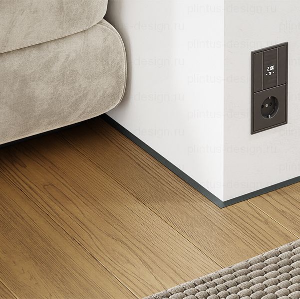 Pro Design Mini щелевой плинтус 7067 крашенный по RAL