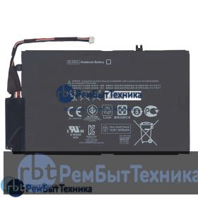 Аккумуляторная батарея для HP Envy 4-1000 (HSTNN-IB3R) 14.8v 52Wh черная