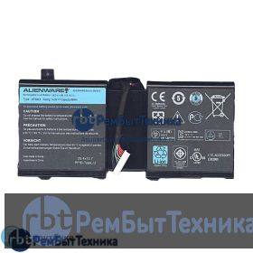 Аккумуляторная батарея для Dell Alienware M17x R5 14.8V 86Wh 2F8K3 черный