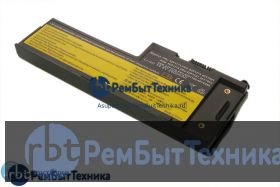 Аккумуляторная батарея для Lenovo ThinkPad X60s, X61s (42T5247) 2600mAh OEM черная