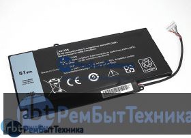 Аккумуляторная батарея для Dell V5560-3S1P 11.1V 4600mAh черная OEM