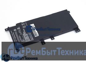 Аккумуляторная батарея для Asus X455 (X455-2S1P) 7.6V 37Wh OEM черная