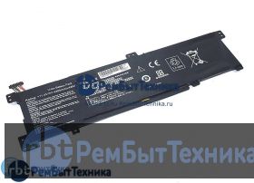 Аккумуляторная батарея для Asus K401L (B31N1424-3S1P) 11.4V 48Wh OEM черная