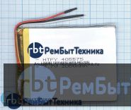 Аккумулятор Li-Pol (батарея) 4*55*75мм 3pin 3.7V/2000mAh