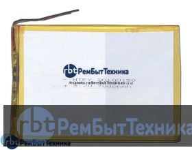 Аккумулятор Li-Pol (батарея) 3*100*150мм 2pin 3.7V/7000mAh