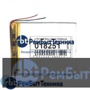 Аккумулятор Li-Pol (батарея) 3*53*60мм 2pin 3.7V/900mAh