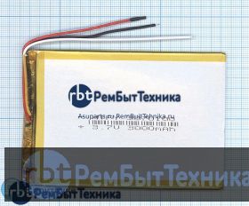 Аккумулятор Li-Pol (батарея) 3*70*100мм 3pin 3.7V/3000mAh