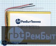 Аккумулятор Li-Pol (батарея) 3*70*100мм 3pin 3.7V/3000mAh