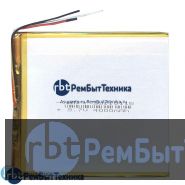 Аккумулятор Li-Pol (батарея) 3*110*115мм 3pin 3.7V/4000mAh