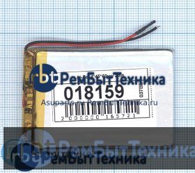 Аккумулятор Li-Pol (батарея) 4*45*60мм 2pin 3.7V/1000mAh