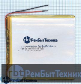 Аккумулятор Li-Pol (батарея) 3*110*115мм 2pin 3.7V/4000mAh