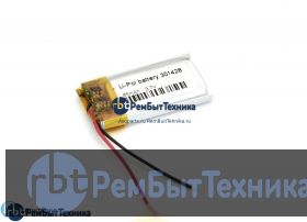 Аккумулятор Li-Pol (батарея) 3*14*28мм 2pin 3.7V/85mAh