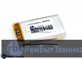 Аккумулятор Li-Pol (батарея) 8*30*48мм 2pin 3.7V/1200mAh