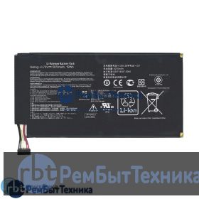 Аккумуляторная батарея для C11-ME301T  планшета ASUS MeMo Pad ME301T 3.75V 19Wh