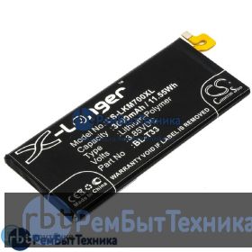 Аккумулятор для CS-LKM700XL BL-T33  LG M700A, Q6 3.85V / 3000mAh / 11.55Wh