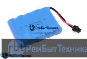 Аккумулятор для Ni-Cd 6V 1400 mAh AA Flatpck разъем SM