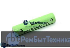 Аккумулятор для AAA 1.2V Ni-Mh 600mAh