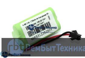 Аккумулятор для Ni-MH 3.6V 2400mAh AA Row разъем SM