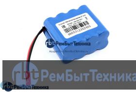 Аккумулятор для Ni-Cd 9.6V 1400 mAh AA Row разъем JST (4+4)