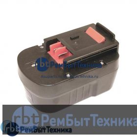 Аккумулятор для Black and Decker (p/n: A14, A1714, 499936-34, A14F, HPB14), 1.5Ah 14.4V Ni-Cd