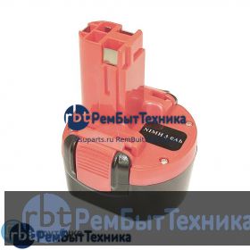 Аккумулятор для BOSCH (p/n: 2607335707, 2607335272, 2607335260, BAT0408), 1.5Ah 9.6V Ni-Mh