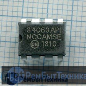 MC34063AP1G, DIP-8