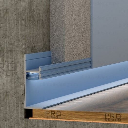 Pro Design 7210 теневой плинтус крашенный по RAL