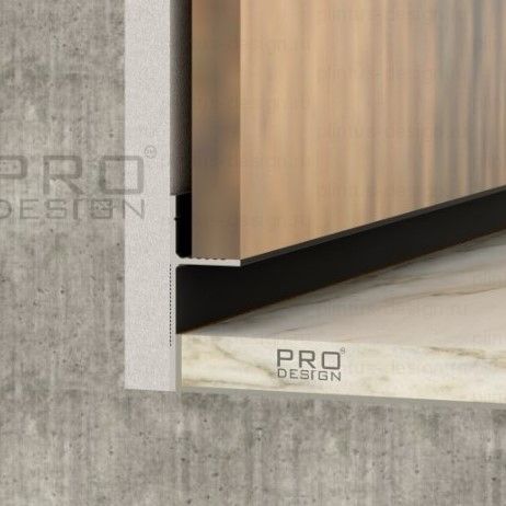 Pro Design Panel 7208 теневой плинтус чёрный