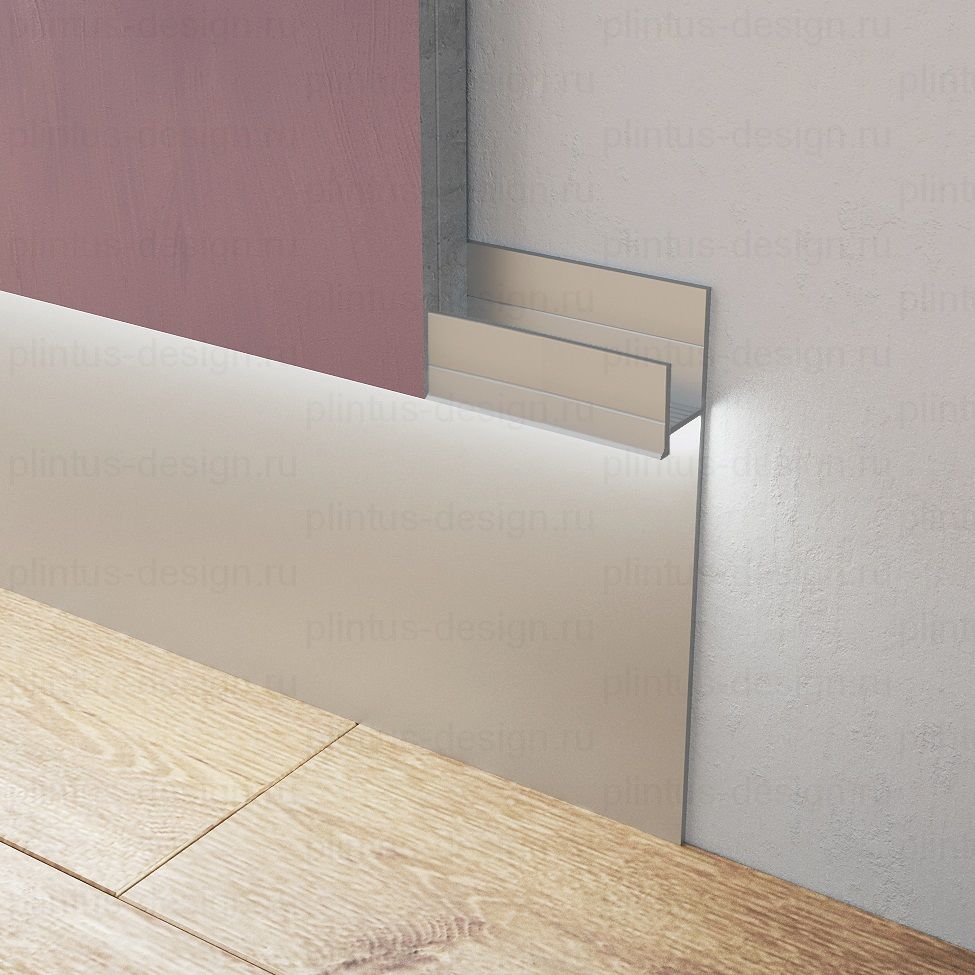 Ликорн С-02.2.2 скрытый плинтус матовый