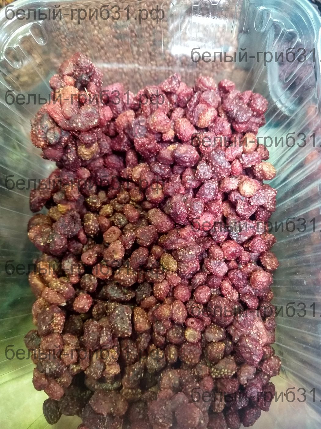 Земляника лесная вяленая