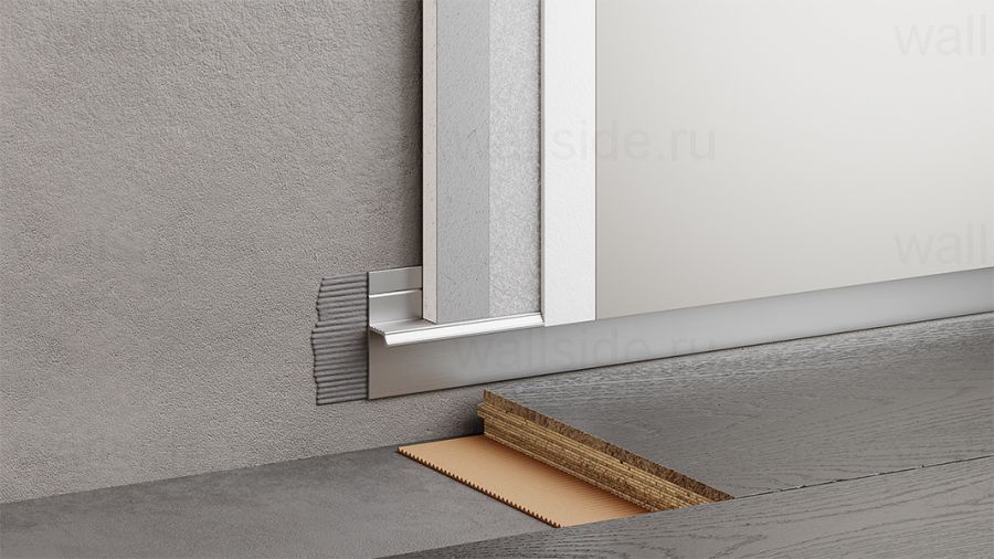 Теневой плинтус FD-04 анодированный