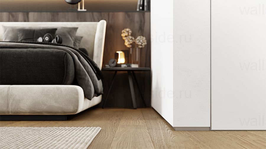 Теневой плинтус FD-04 анодированный