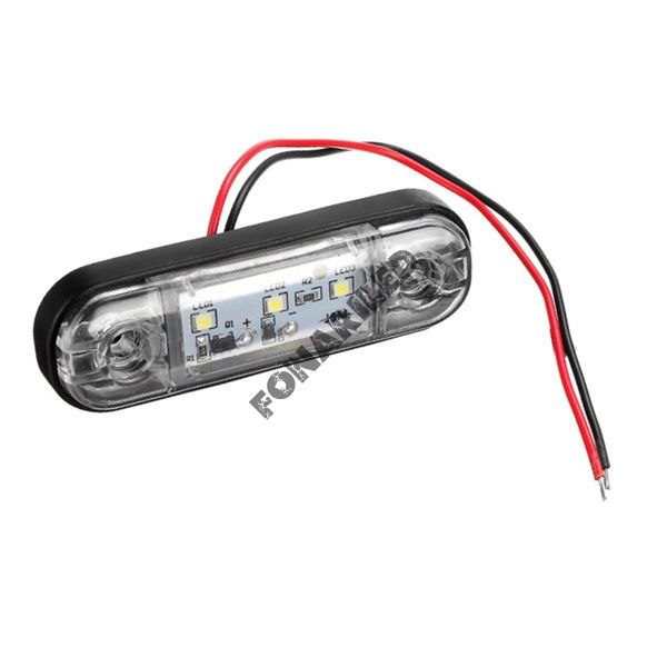 Светодиодные габариты на прицеп GF-U-3SMD-White белый